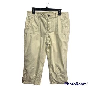 Tsunami Capris size 12 Yellowish lime green